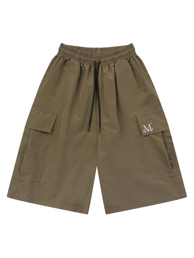 LAUREL POLY BERMUDA HALF PANTS (4color)