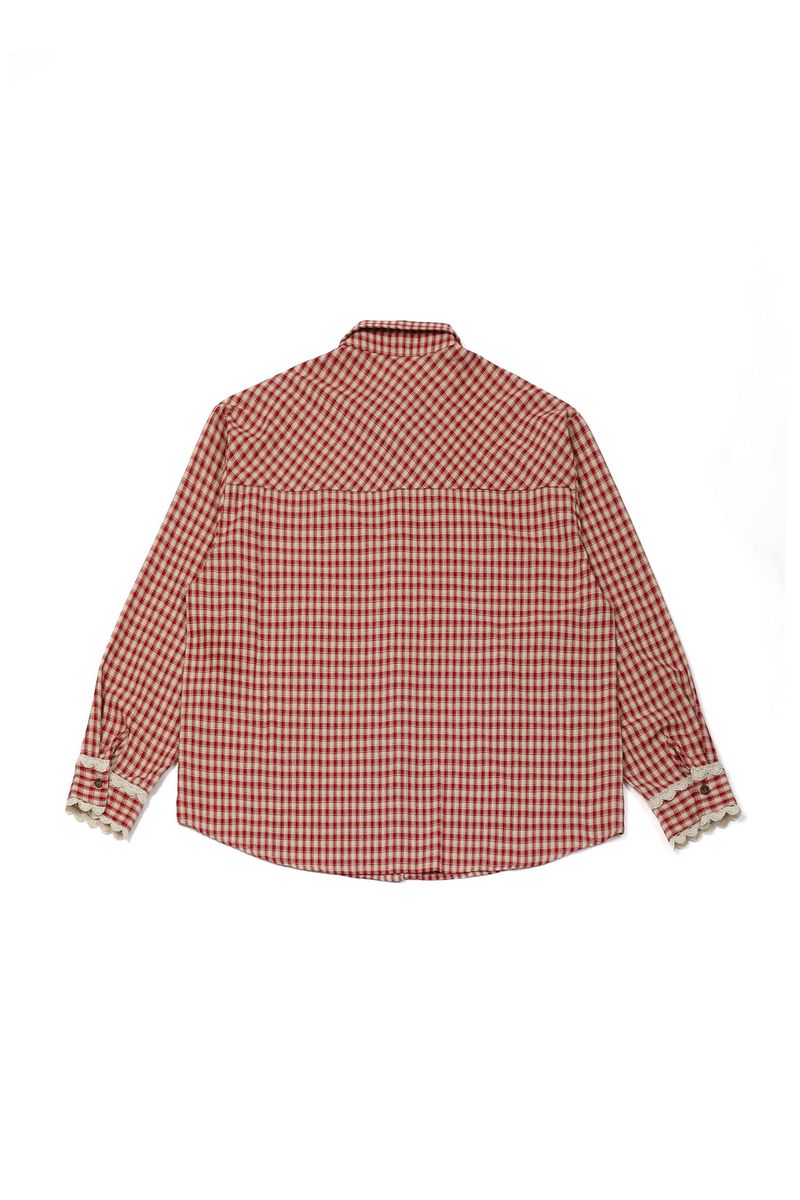 Vienna Checkered Shirt [Red]