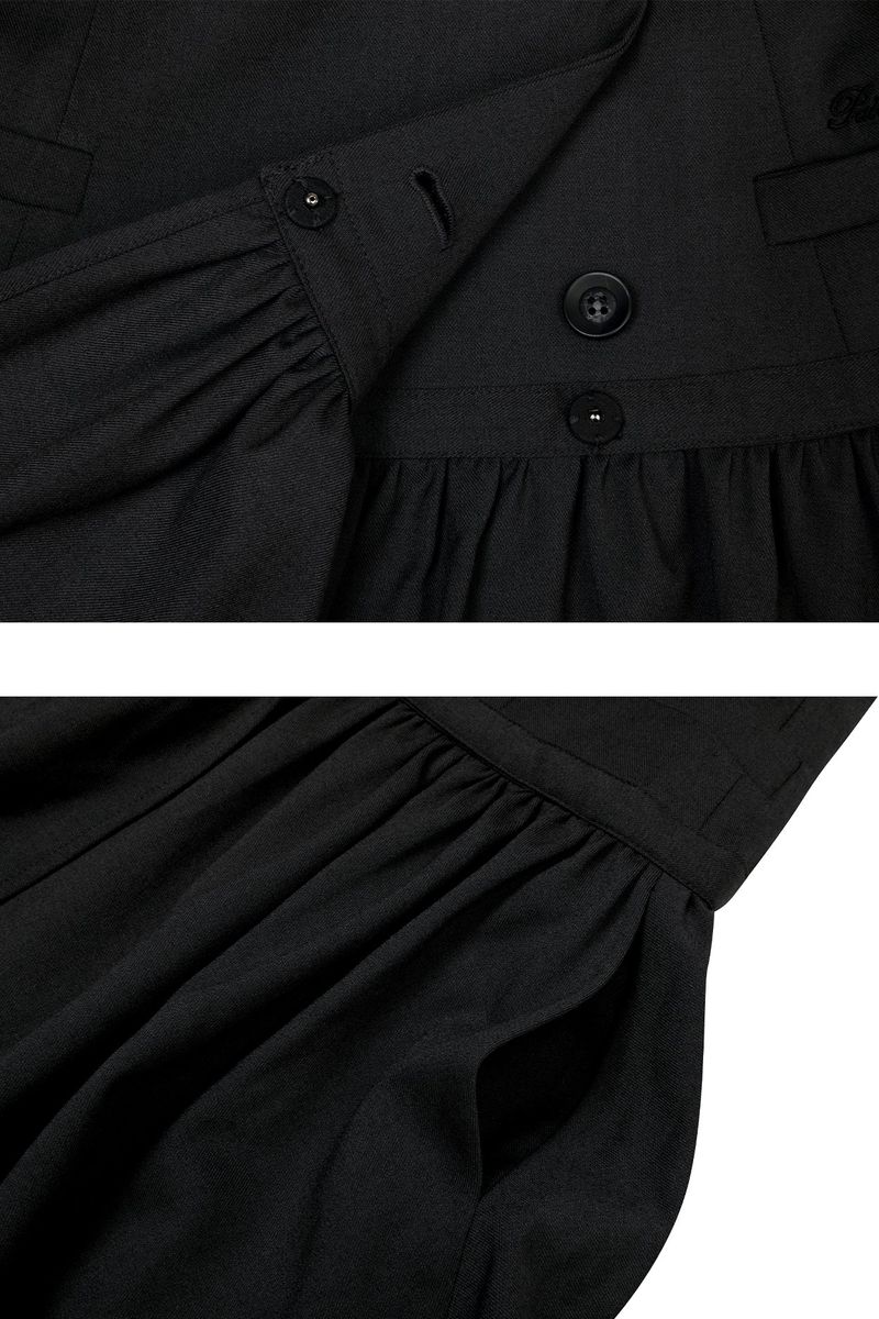 LIORA JACKET DRESS black