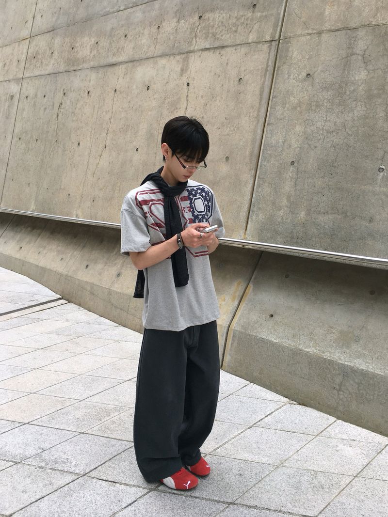 ネオ スタンダード コットン ワイドパンツ4C