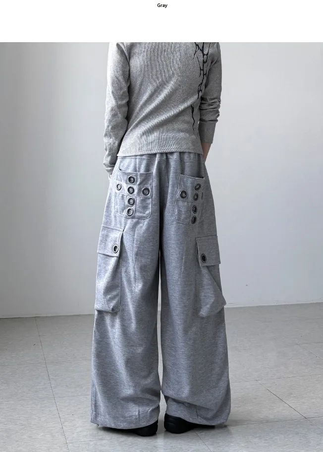 Niki Eyelet Training Pants