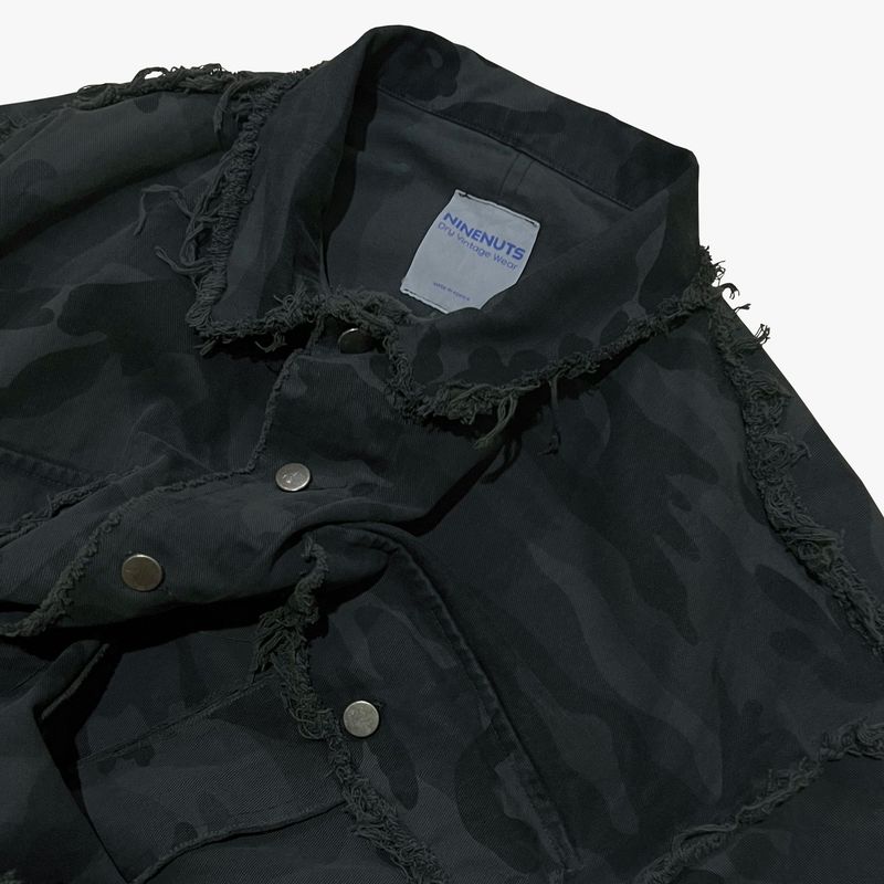grunge camouflage jacket_charcoal