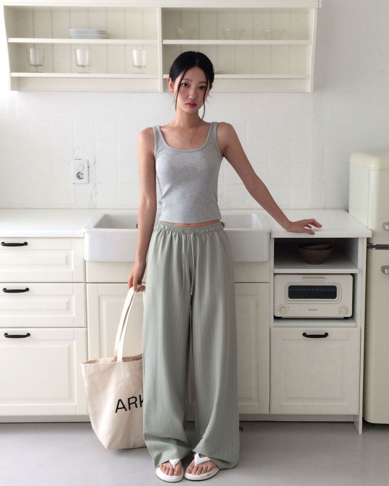 [MADE] Wear, striped long pants