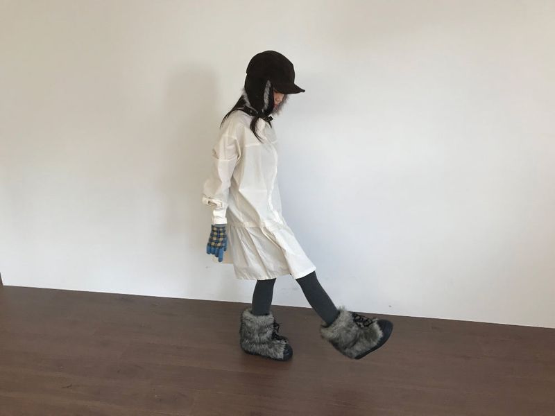 low-key shirt dress (2color)