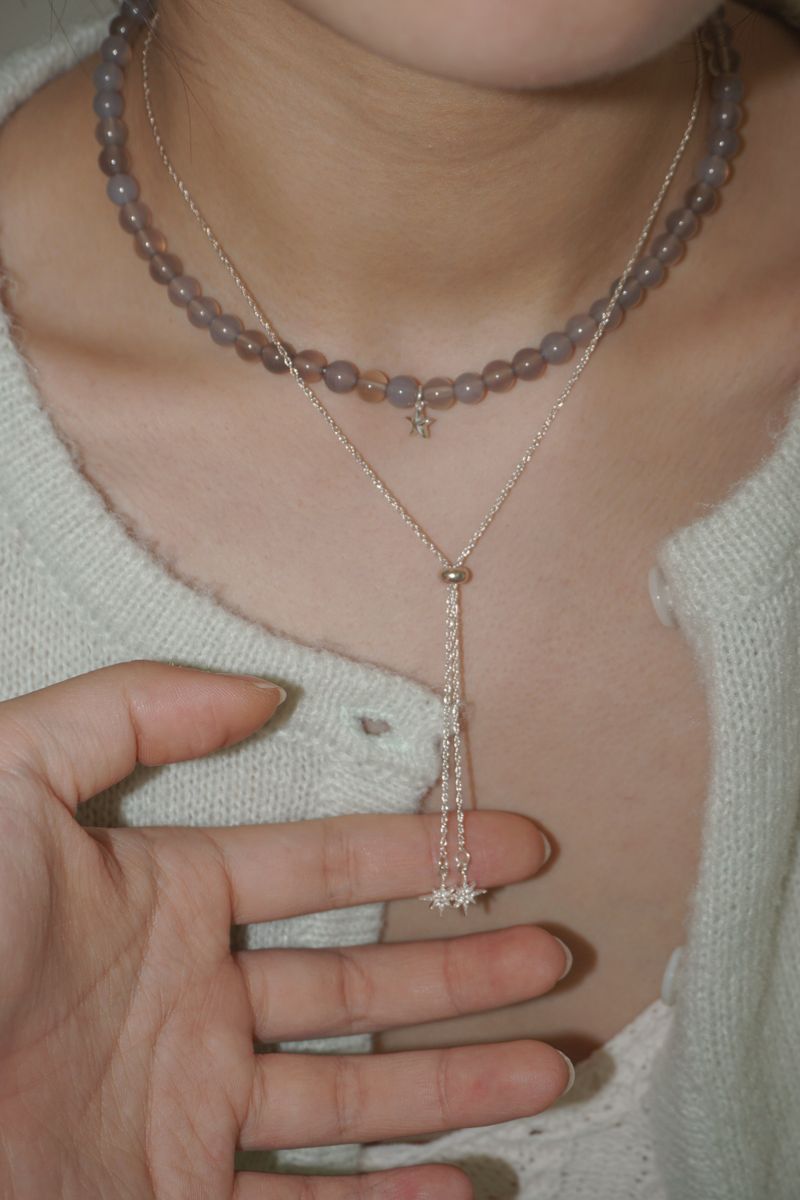 PAIR OF LOVE（ペアオブラブ）の「[MADE]ツースターライトネックレス（アクセサリー）」