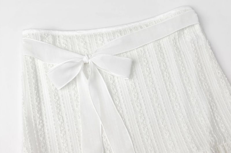 Vanilla lace skirt - ivory