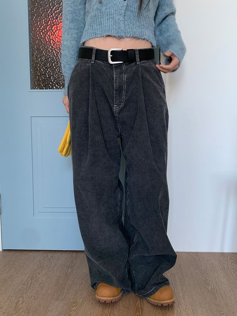 CORDUROY BACK POCKET PANTS (2C)