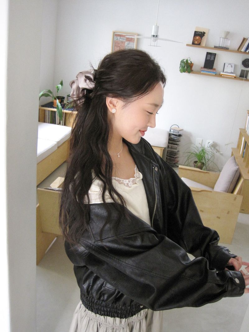 Our Scrunchie (Basic) - Big (8 color) (2 set)