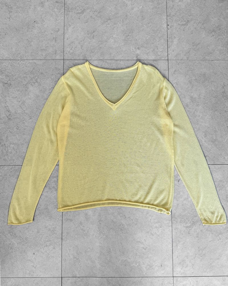 AIRY SUMMER V-NECK KNIT