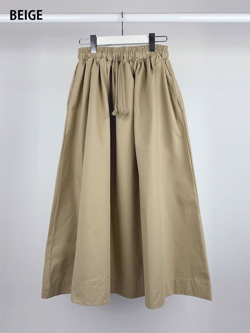 FEVER FLARE MAXI SKIRT (4C)