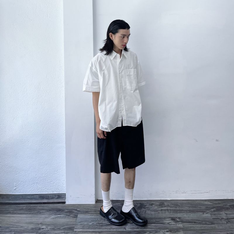 Flow Curve Oversized Shirt