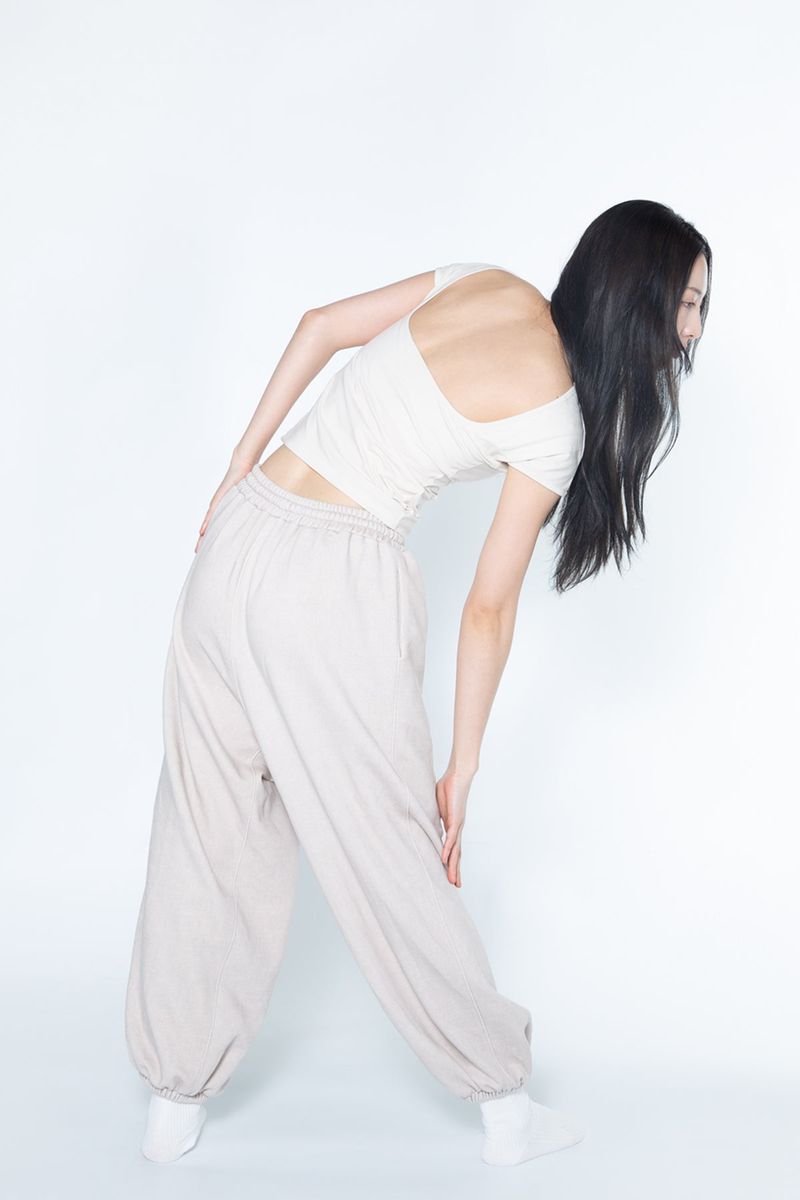 Round Back Tank Top (Ivory)