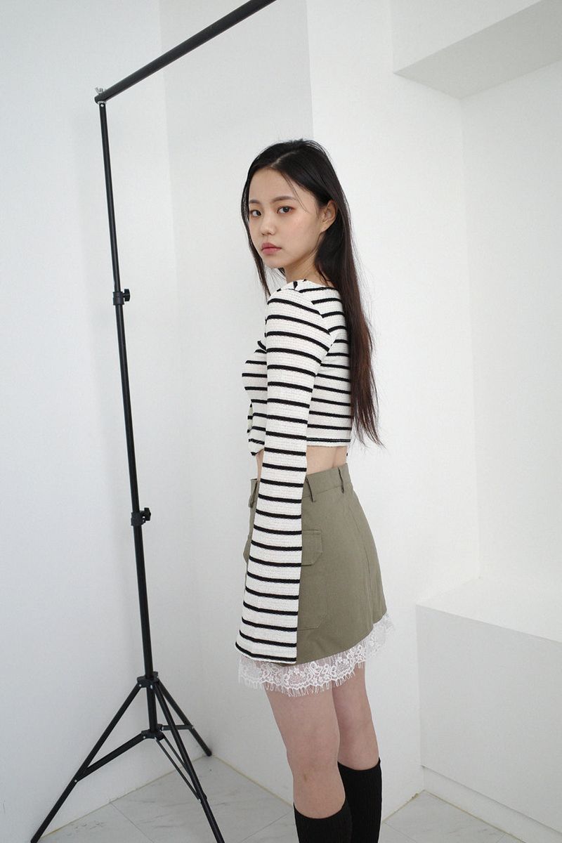 Leeds Crop Stripe CD (2 colors)