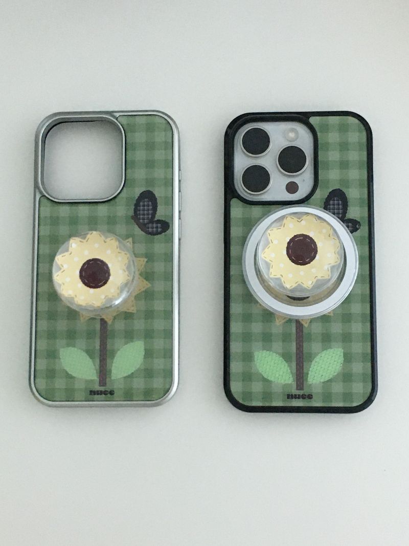 sunflower case (silver) 