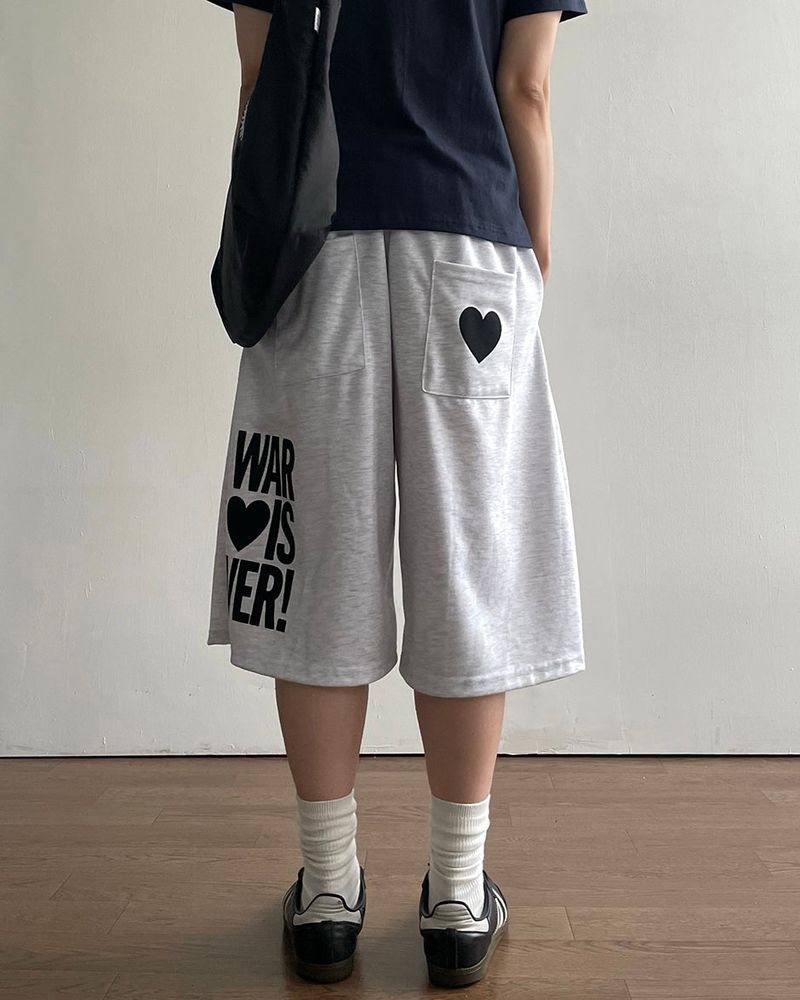 Hatin Sweat Half Pants