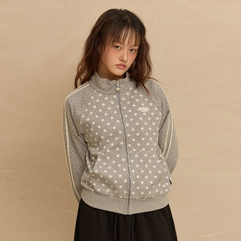 Dot Raglan Track Jersey