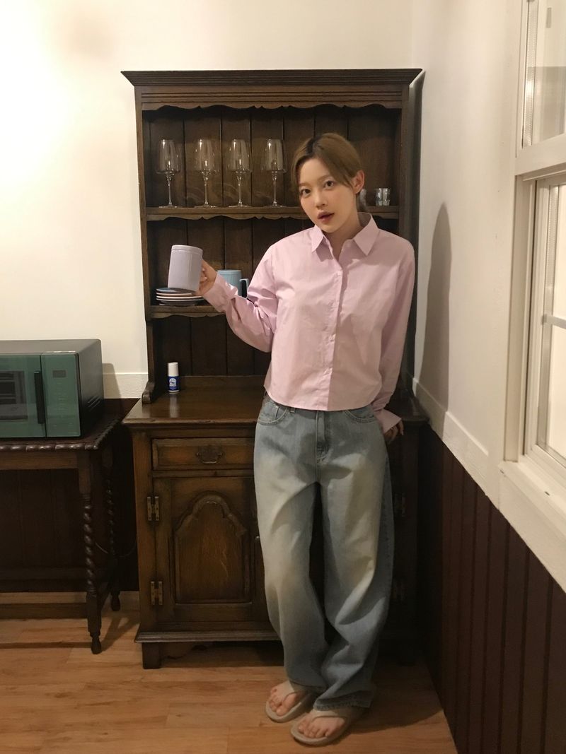 Arco iris（アルコイリス）の「Dibo crop shirt（Tops）」