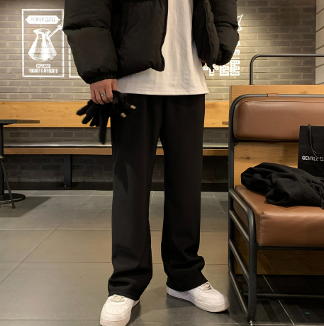 Wybird Winter Span Brushed Banding Wide Pants
