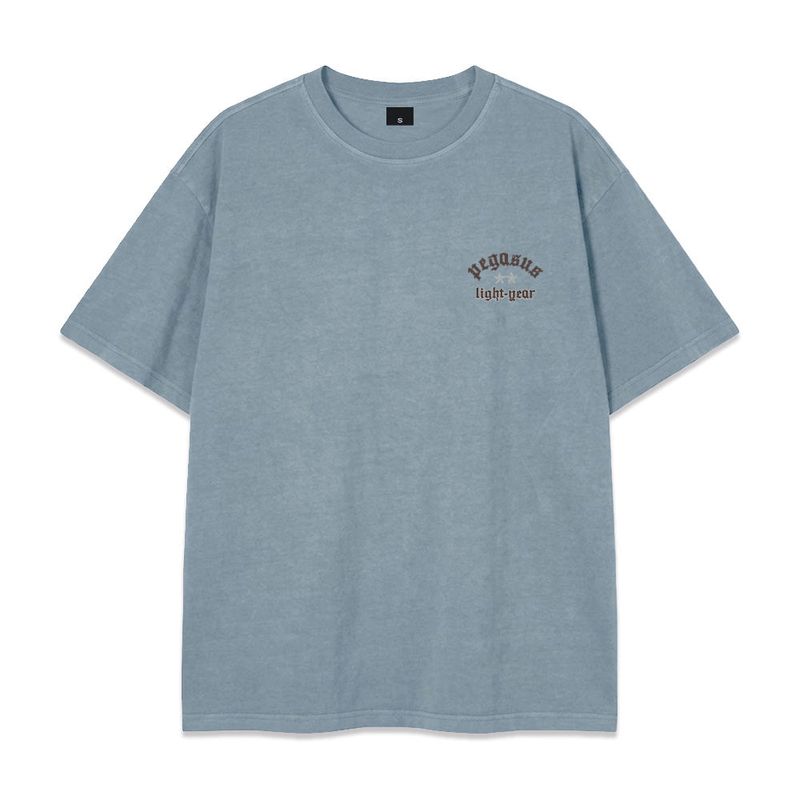 pegasus pigment-dyed short-sleeve t-shirt (3color)