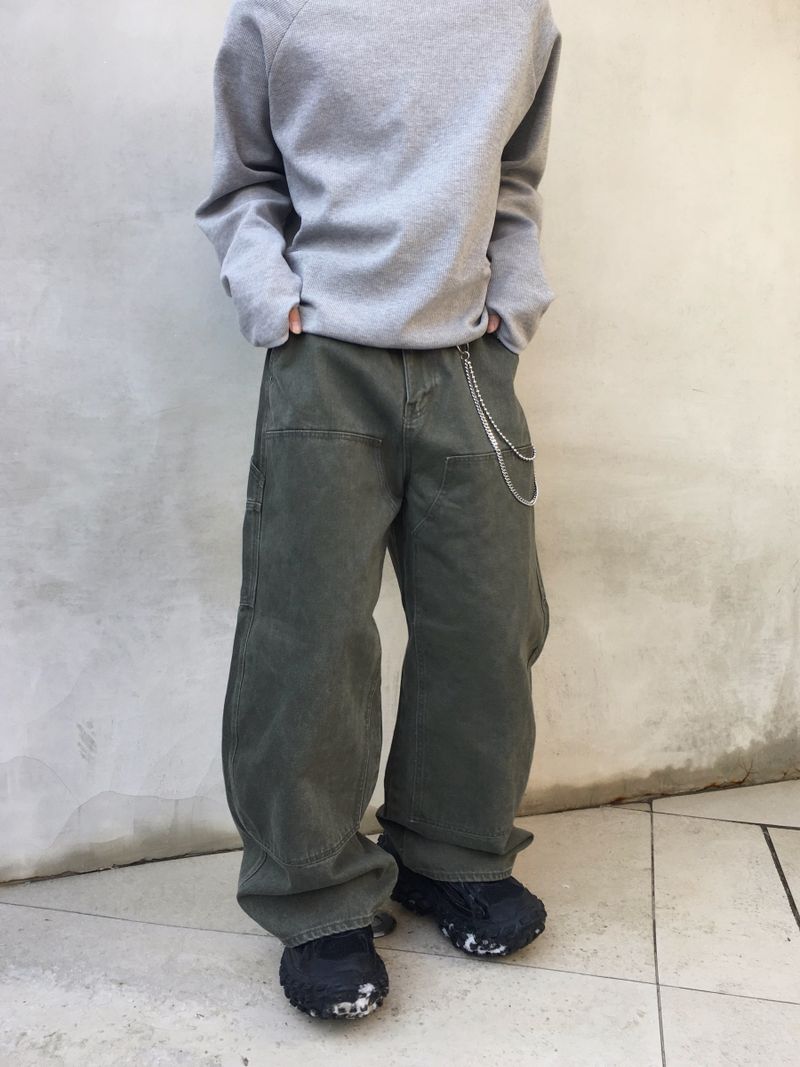 DISCERNMENT(ディサーンメント)の「 トゥウェル カーペンター カーブド デニムパンツ 3C(パンツ)」