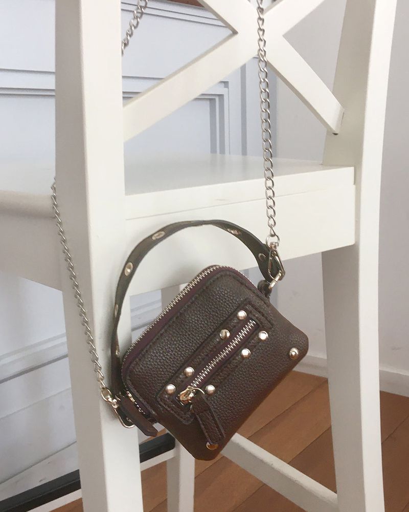 Mure Stud Chain Mini Cross Bag