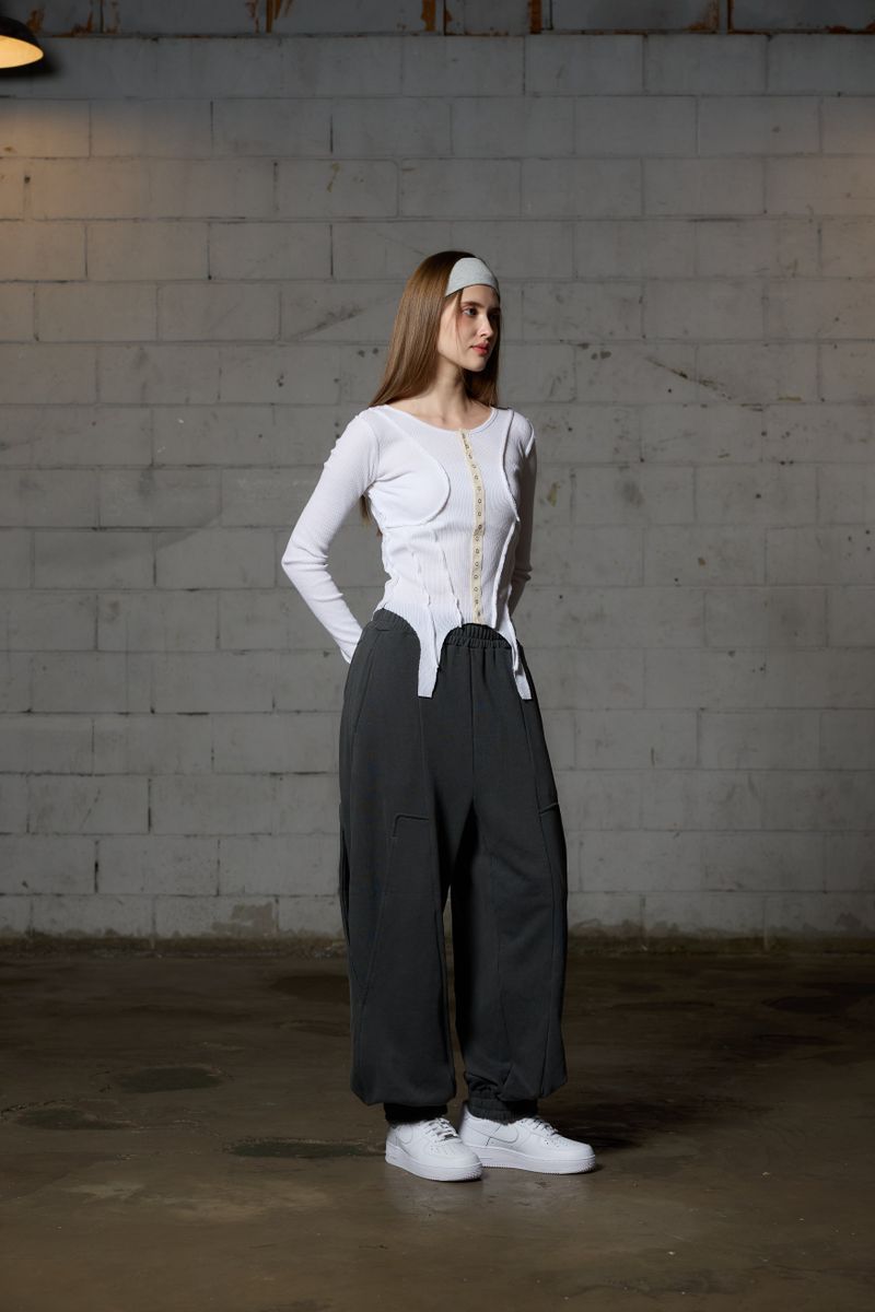 MELLOW LONG SLEEVE / WHITE