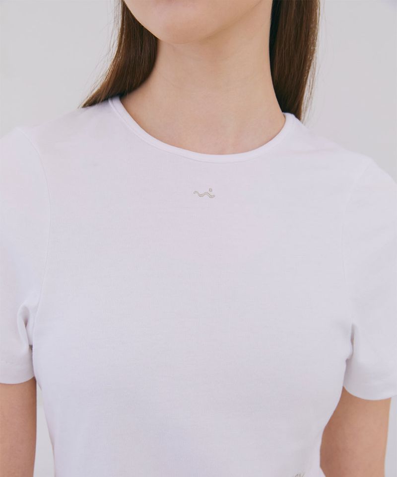 Poev Arched T-Shirt - White