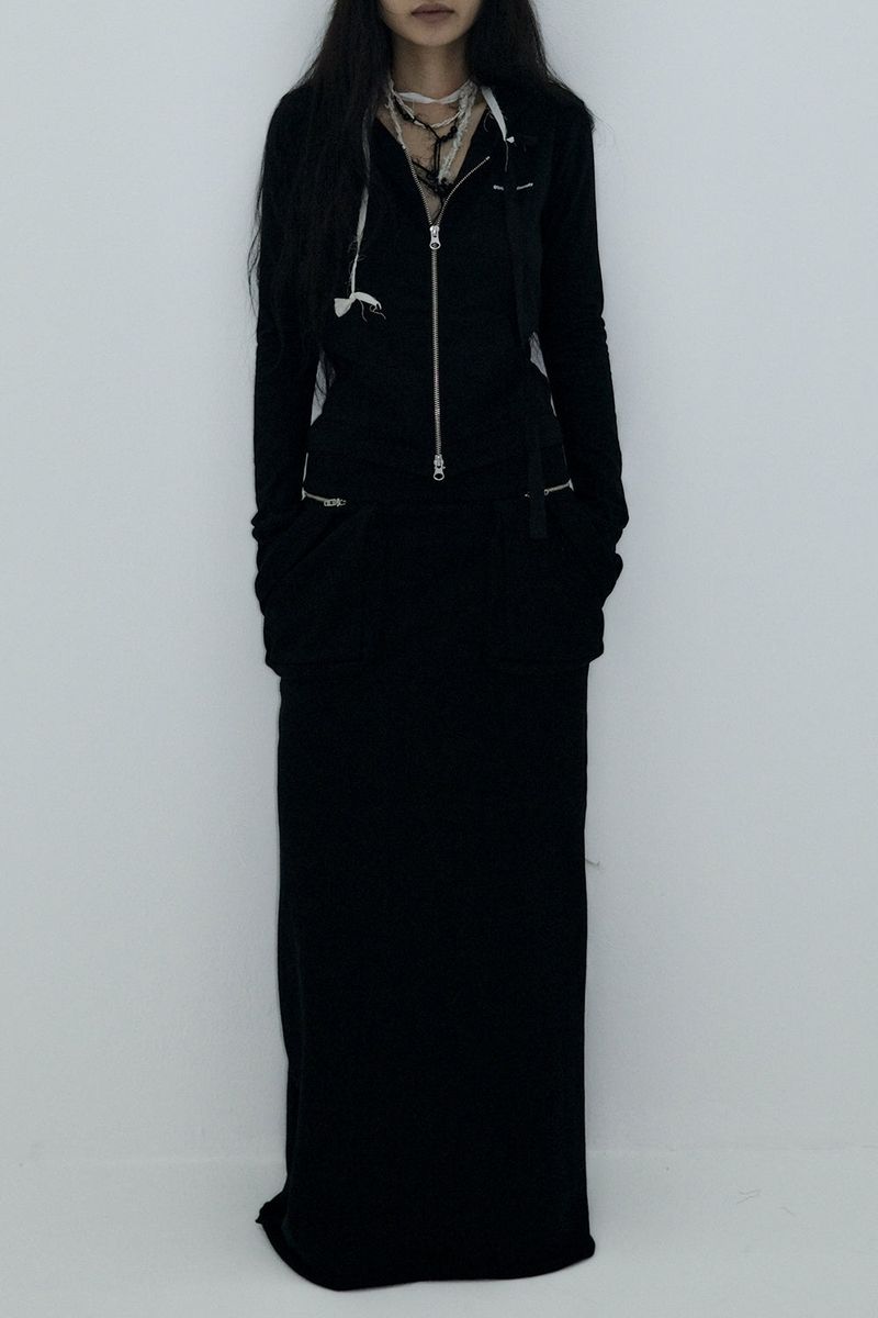 [MADE] Twisted Sring Maxi Skirt 001