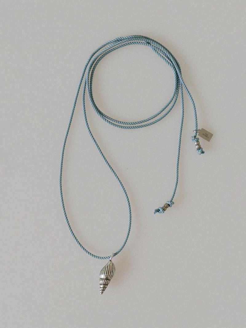 Oat Archive（オートアーカイブ）の「シルバーソラネックレス  [blue]（アクセサリー）」