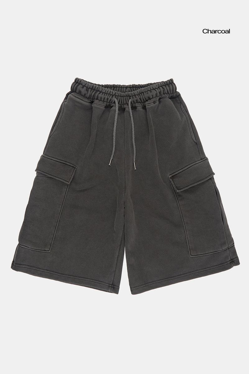 Gordon pigment cargo bermuda sweatpants