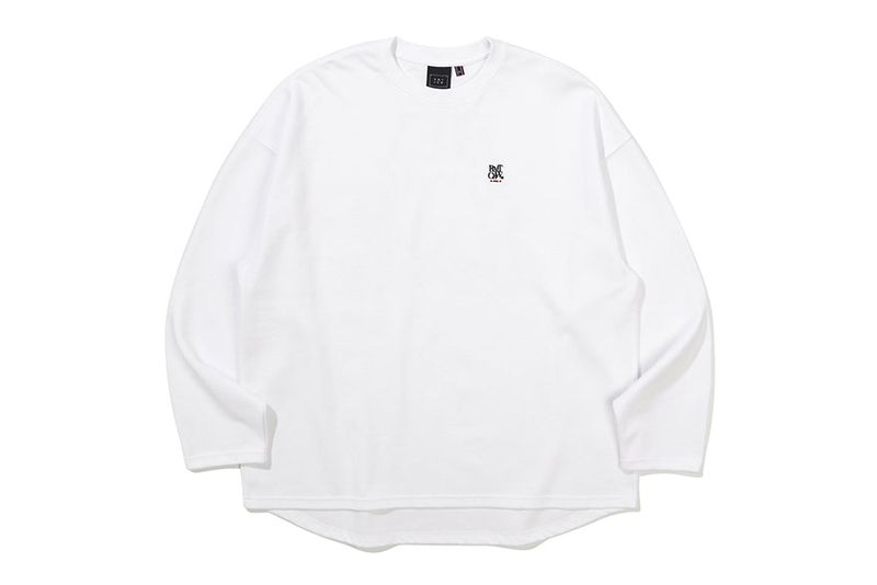 LETTERING LONG SLEEVE_WHITE
