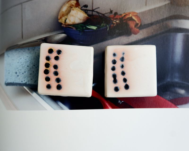 a snowy road ceramic smartphone grips