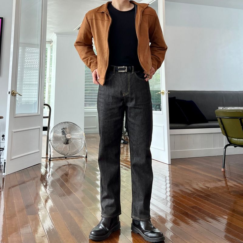 Mensfloor（メンズフロア）の「ノンフェードデニムレギュラーパンツ（パンツ）」