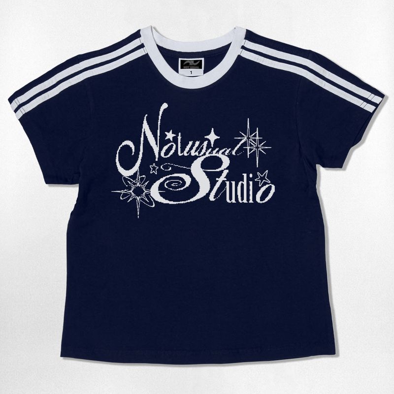 Pixel Studio Semi Crop T-Shirts - 6COLOR