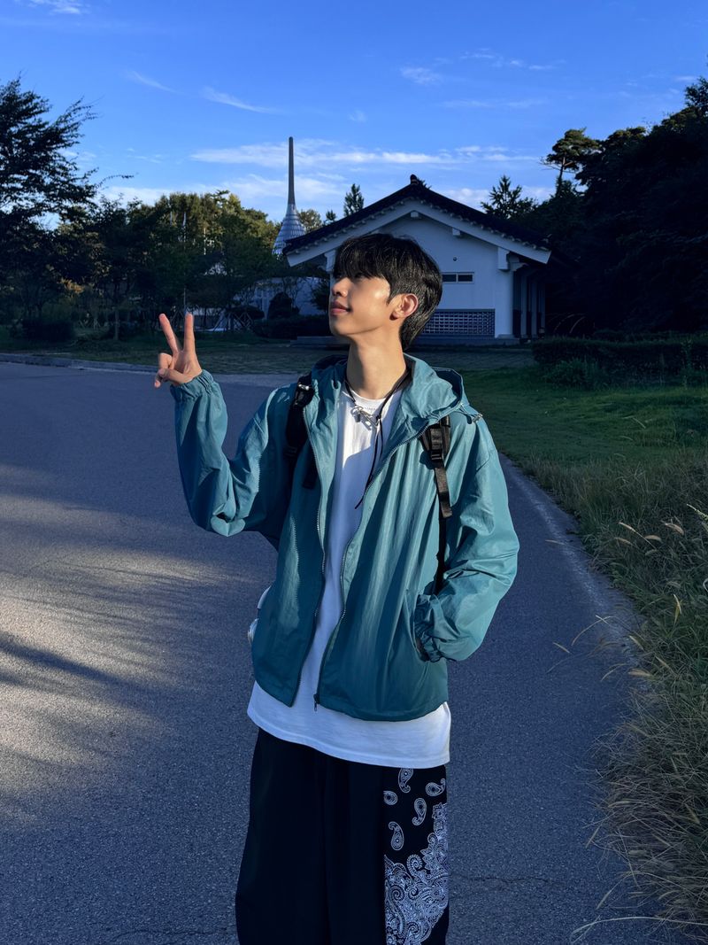 Glossy Anorak Jacket (4 colors)