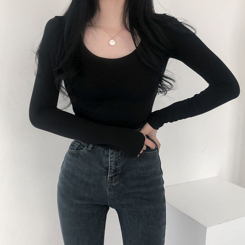フリースドスクープネックトップ