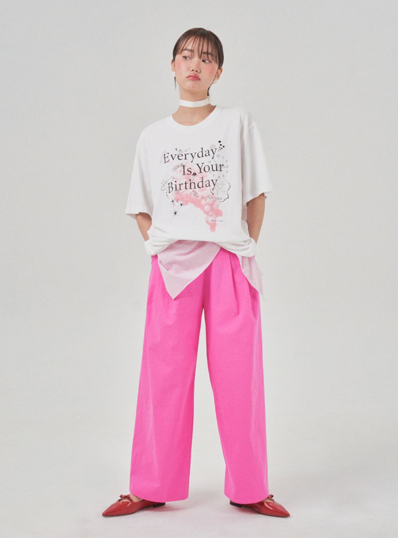 basic pants (pink)