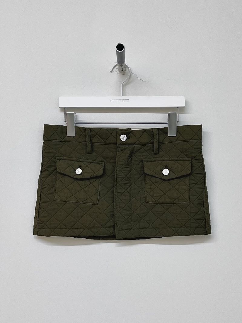QUILTING MINI SKIRT