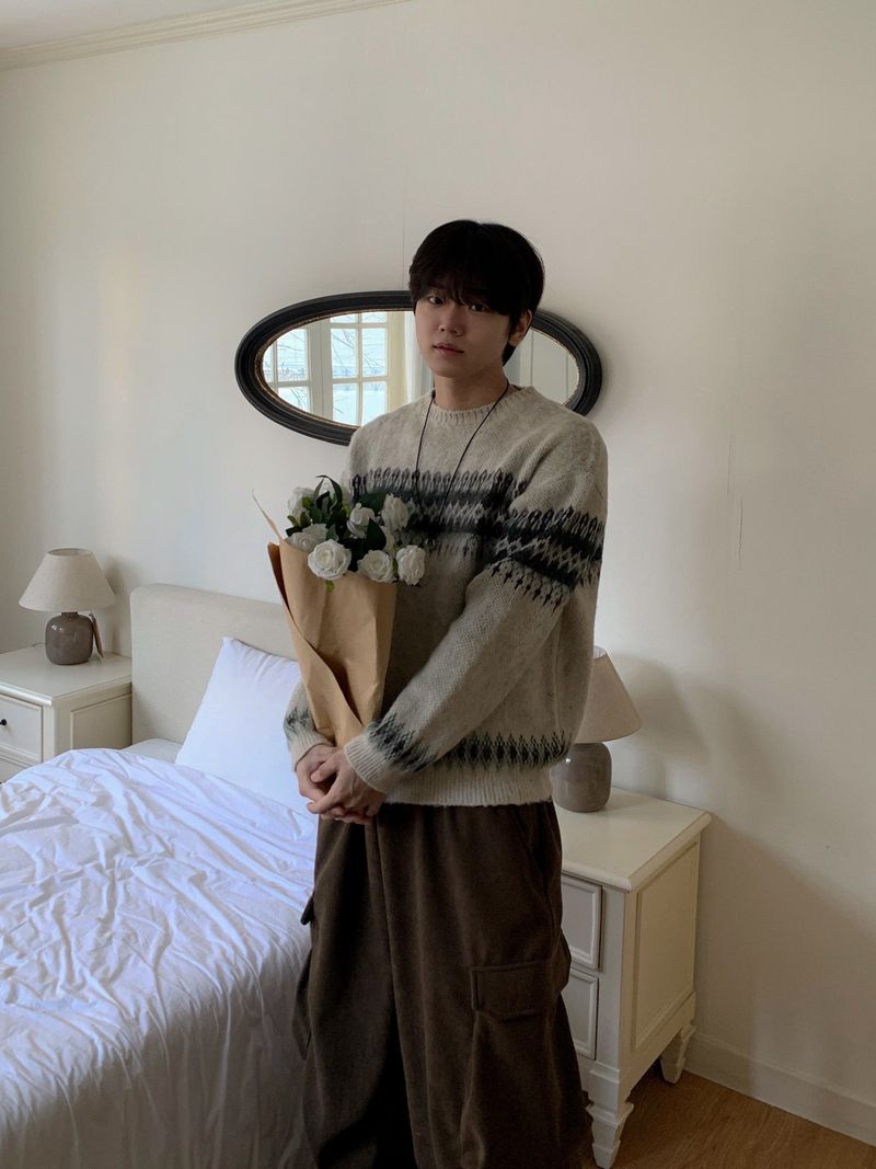 Brin Cropped Nordic Cardigan