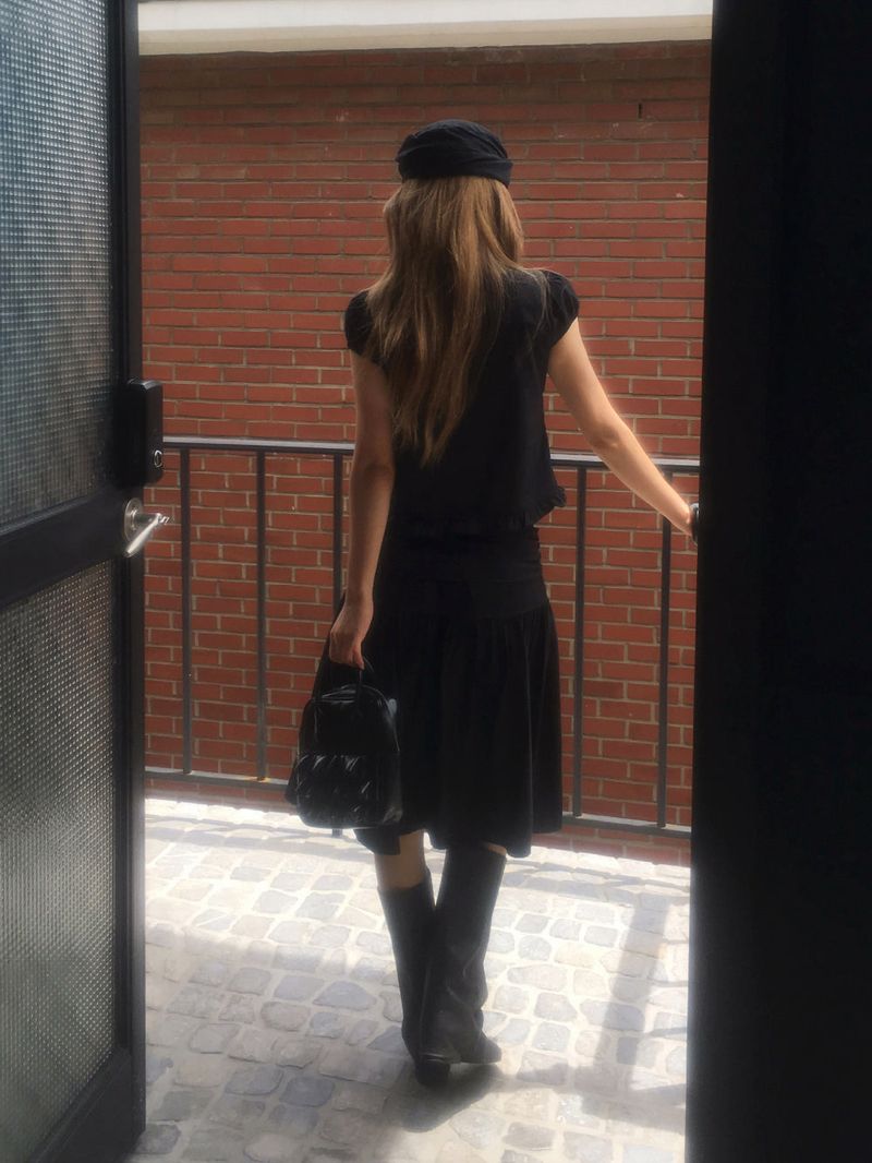 Osaka tie midi skirt