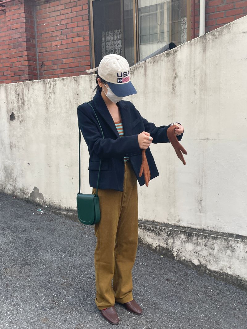 Teddy corduroy pants