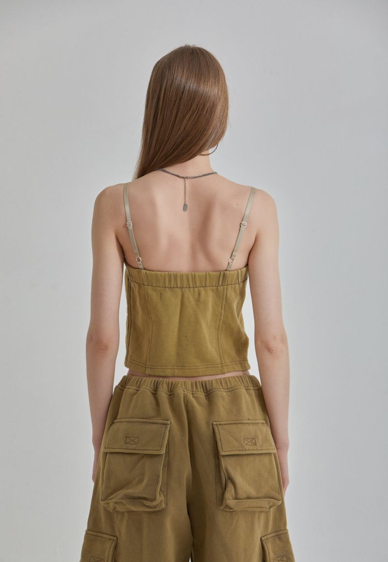 BUNDLE SLEEVELESS TOP