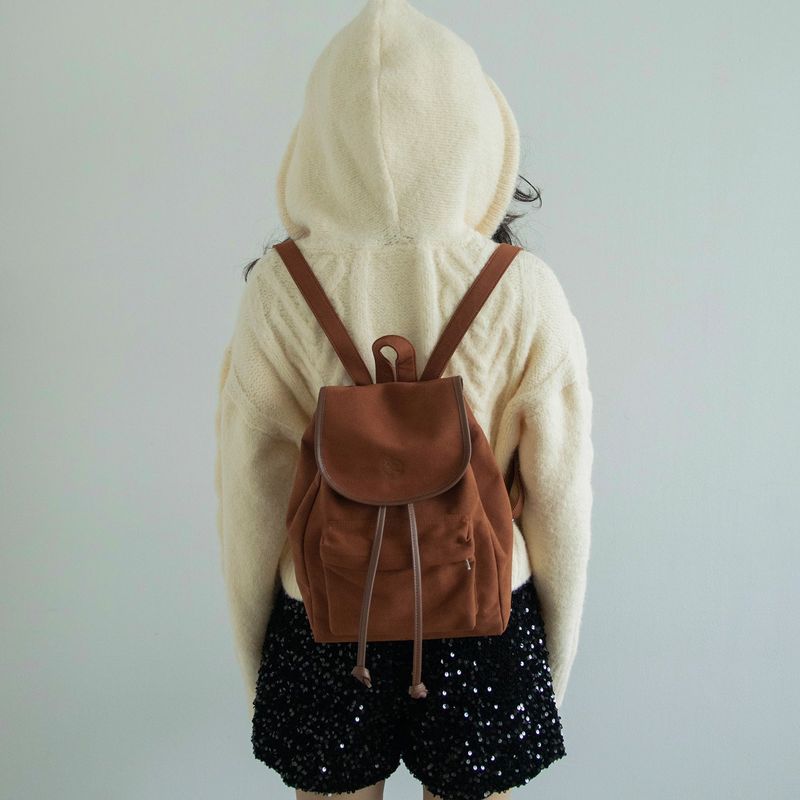 suede backpack_brown
