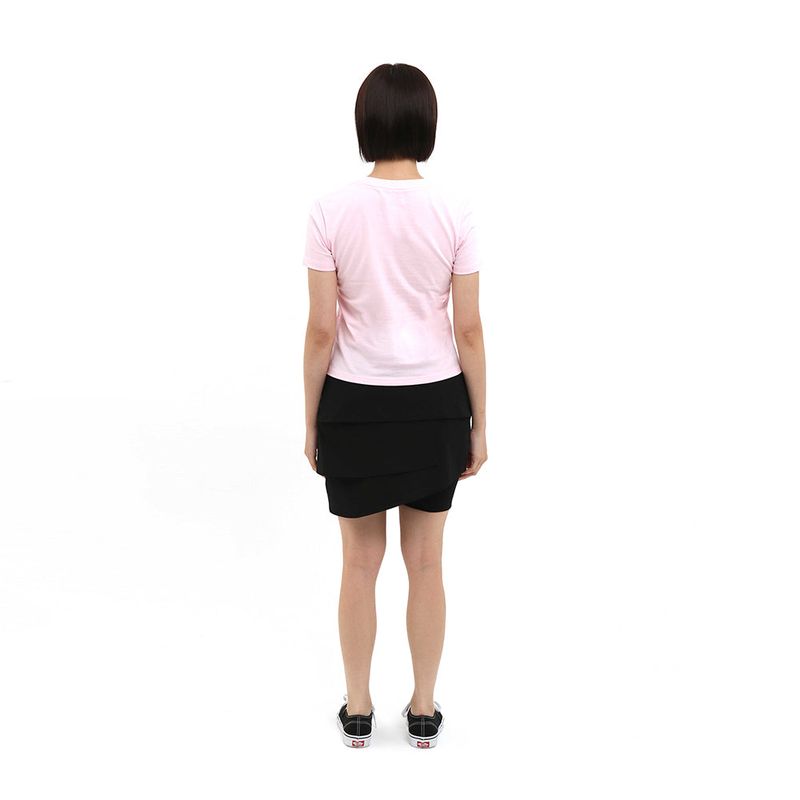 S CLEF WRAP SKIRT PANTS (BLACK)