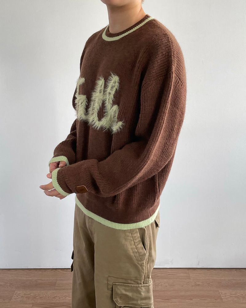 Faith Lettering Knit