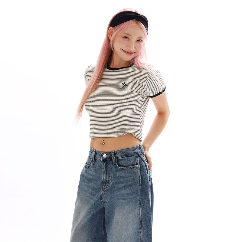 ソフトガールサマーリンガーTシャツ_アイボリー
