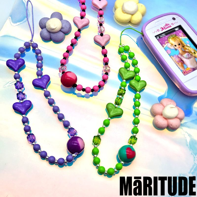MaRITUDE（マリチュード）の「ハートビームフォーンストラップ（ファッション小物）」