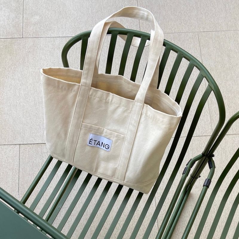 Étang Logo Bag | Beige
