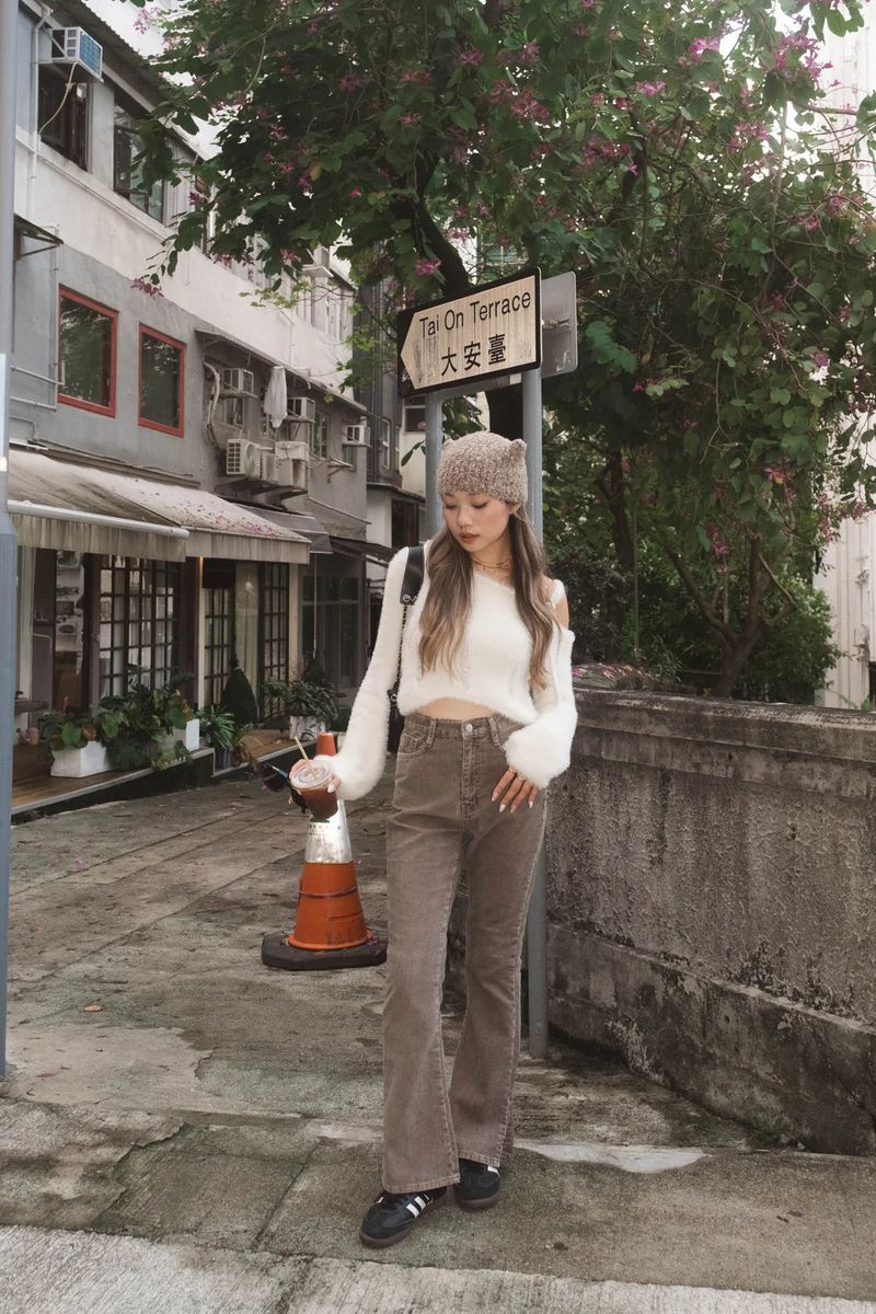 Winery Corduroy Flare Pants - 3 colours