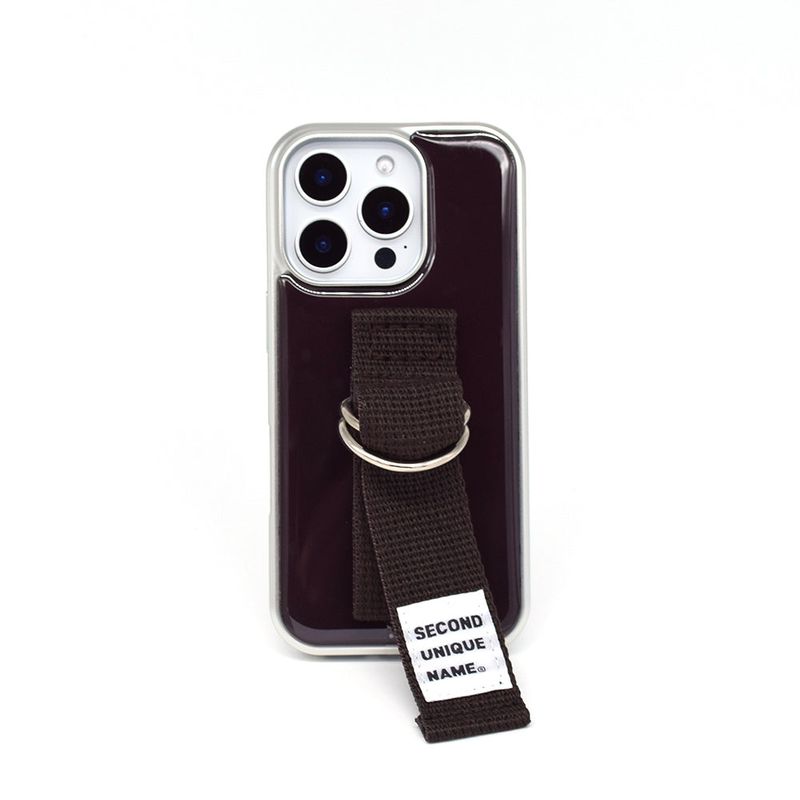 seconduniquename（セカンドユニークネーム）の「SUN CASE BROWN (EPOXY SILVER)（Smartphone Accessories）」
